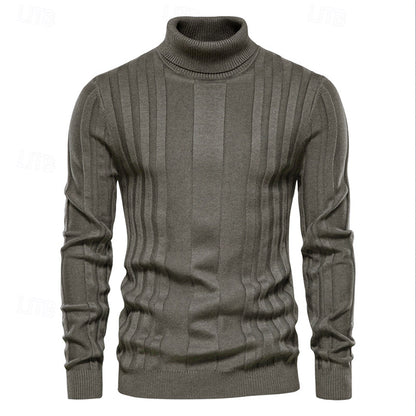 Turtleneck Knitwear Pullover Sweater