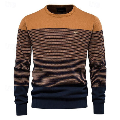 Crew Neck Knitwear Knit Pullover Sweater Jumper