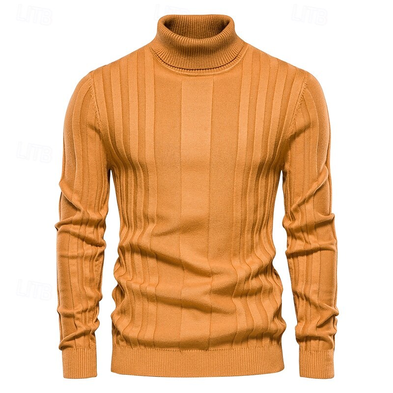 Turtleneck Knitwear Pullover Sweater