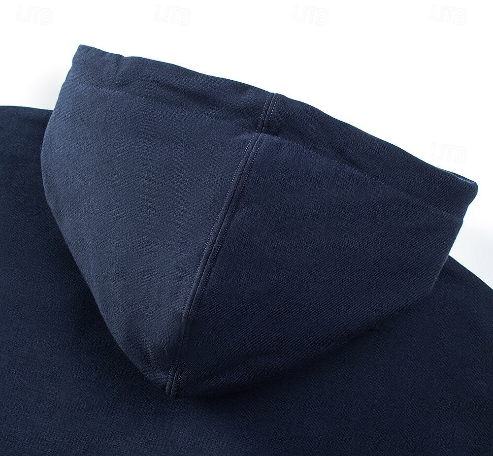 100% Cotton Basic Hoodie