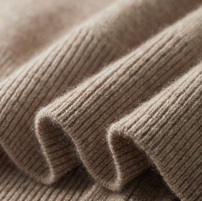 100% Merino Wool Zip Sweater