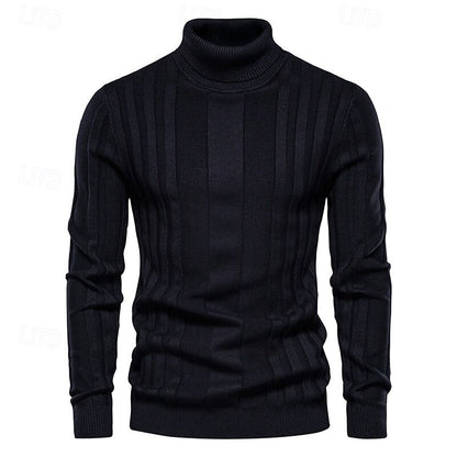 Turtleneck Knitwear Pullover Sweater