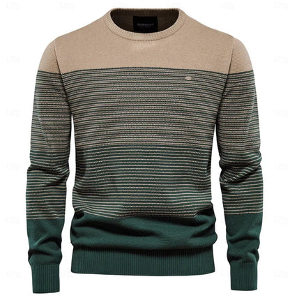 Crew Neck Knitwear Knit Pullover Sweater Jumper